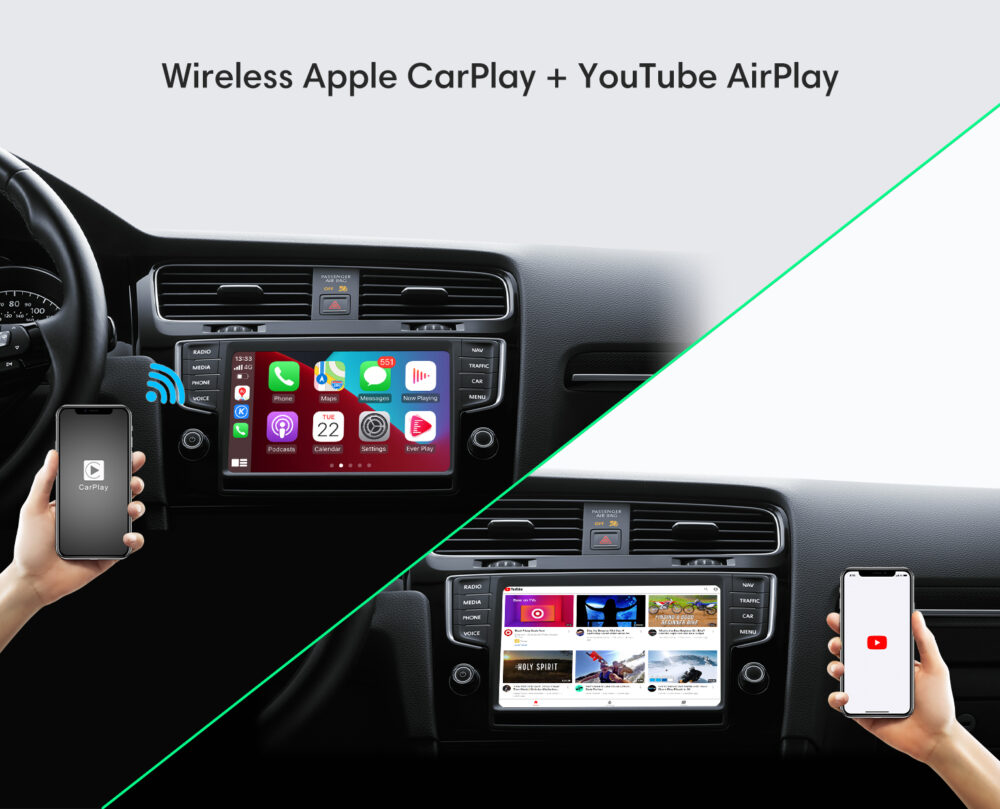 youtube and wireless carplay