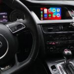 Audi CarPlay Android Auto MMI 2G High A4 A5 A6 A8 Q7 (2002 - 2011) Integration with fiber sound connection