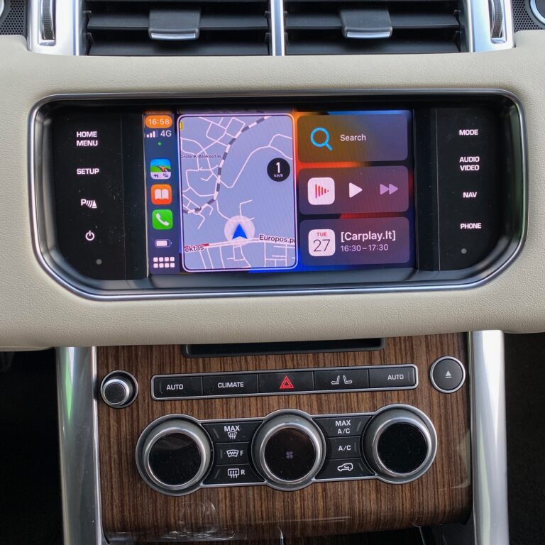 Land rover carplay