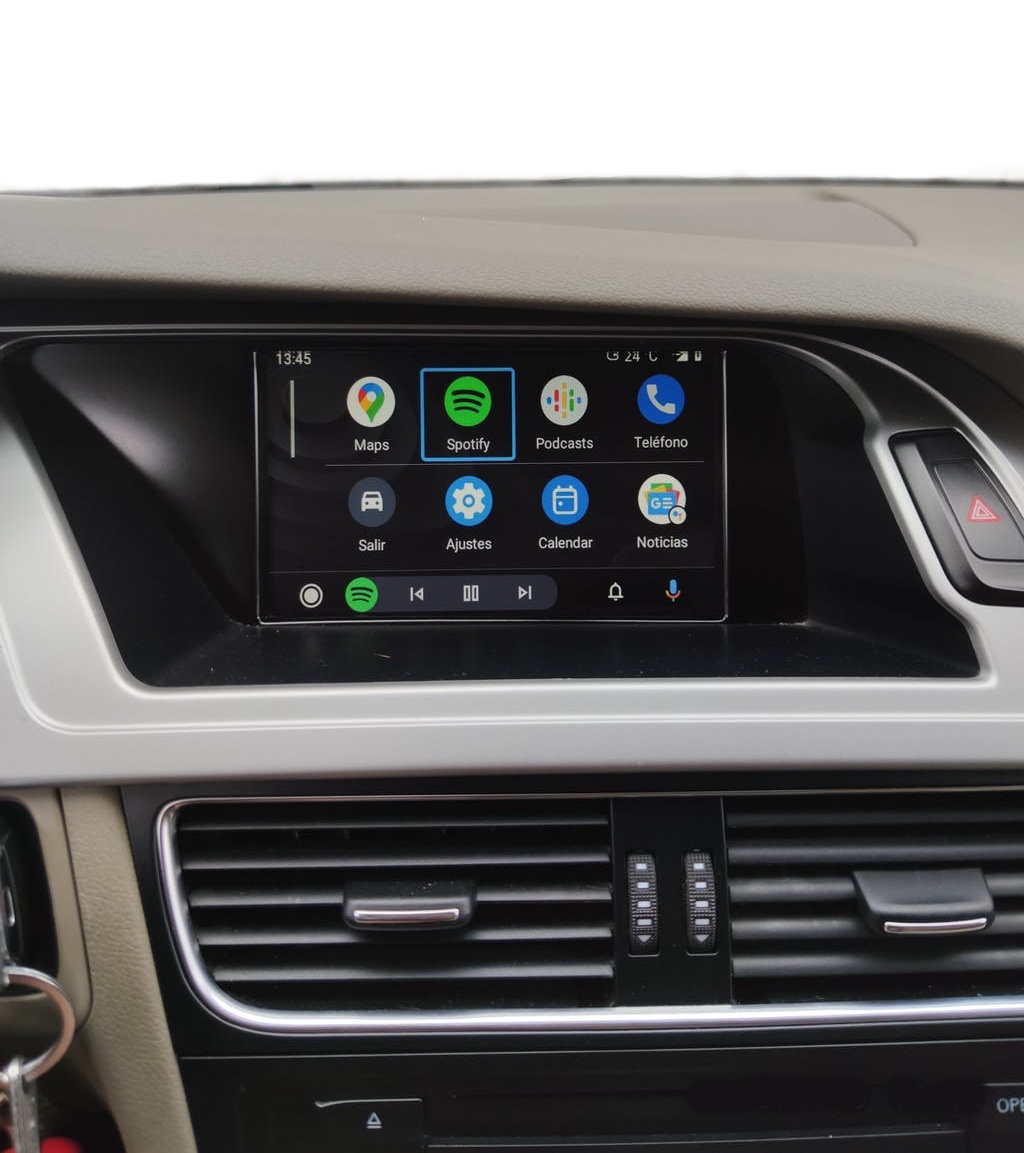 KIT Autoradio Navigation GPS et Carplay Audi A4 