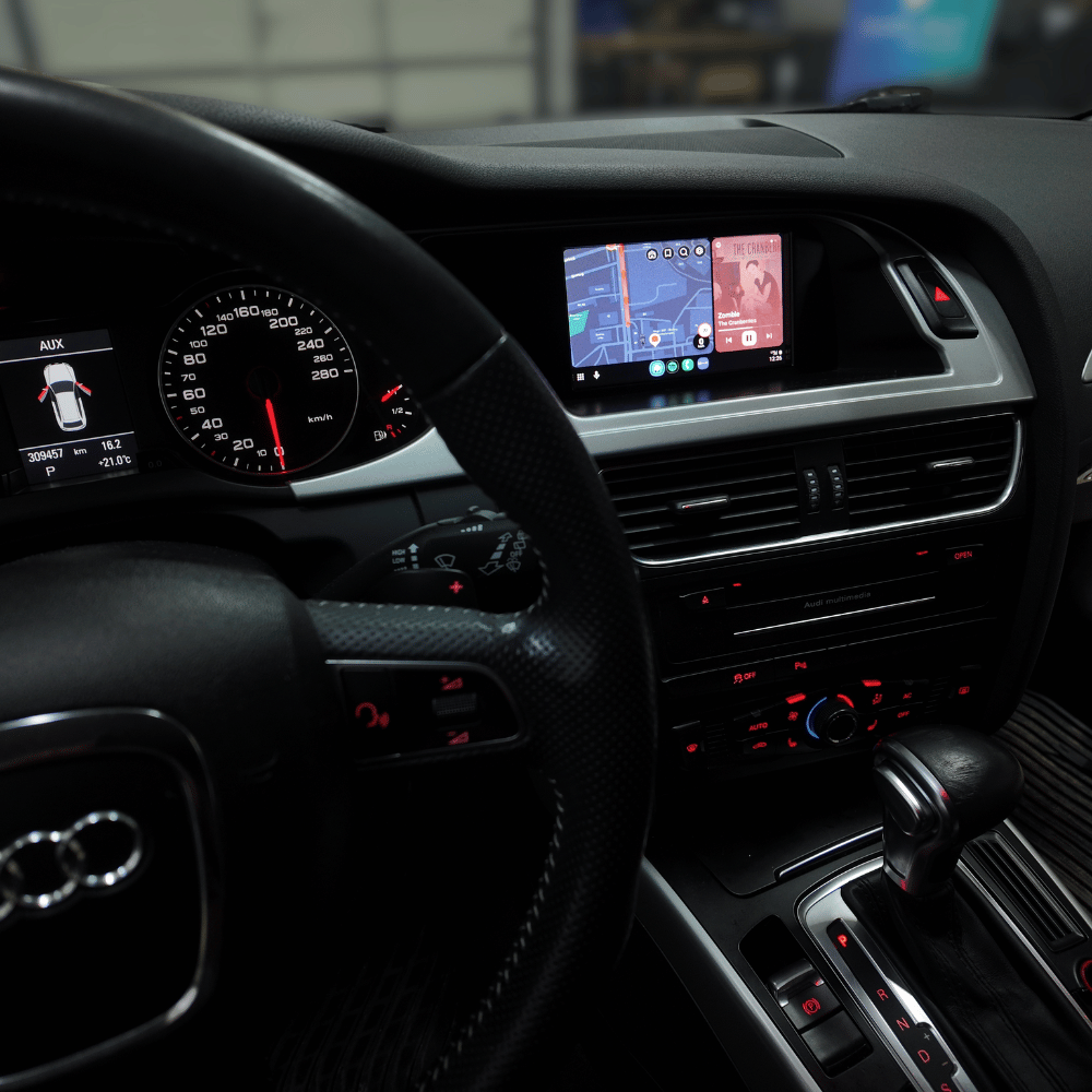 Apple CarPlay and Android Auto integration for Audi MMI 3G Basic / 3G High / 3G+ A4 A5 A6 A7 A8 Q3 Q5 Q7 (2010-2018) models - Image 3