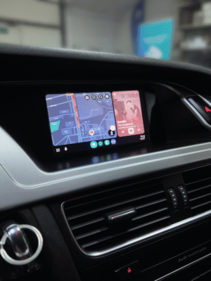 Audi A4 RMC android auto installed (4)