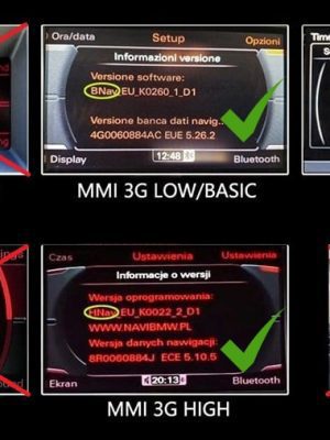 Audi-MMI-version-info