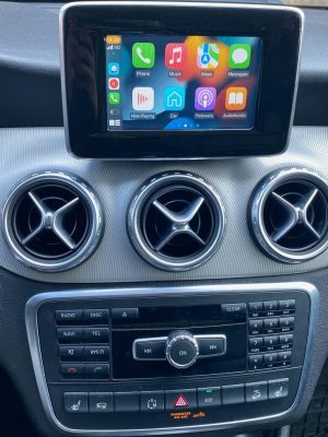 Mercedes BECKER MAP PILOT NTG4.5 4.7 Audio 20 Apple Carplay Android Auto Integracija