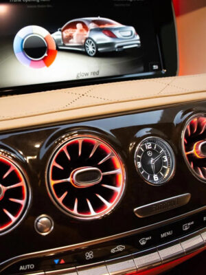 Mercedes s class w222 ambient airvents (2)