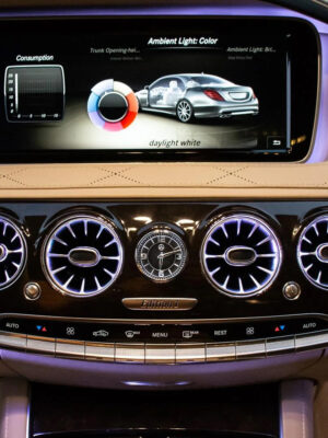 Mercedes s class w222 ambient airvents (3)