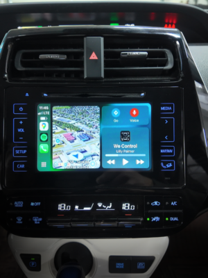 Toyota Prius Apple Carplay Split Screen