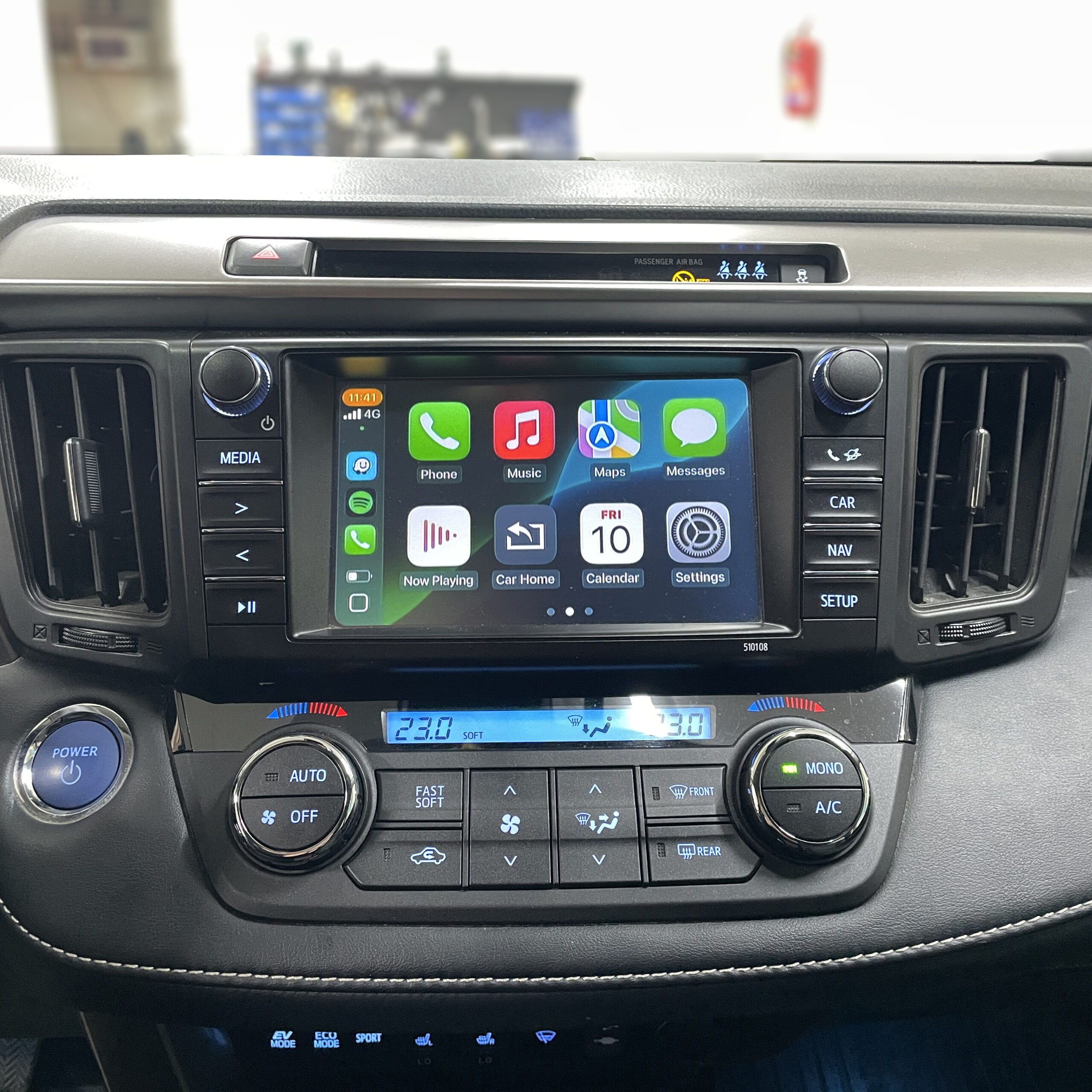 Toyota Avensis Auris Corolla Camry Verso C-HR RAV4 Yaris Apple Carplay Android Auto 2014 - 2019m. - Image 10