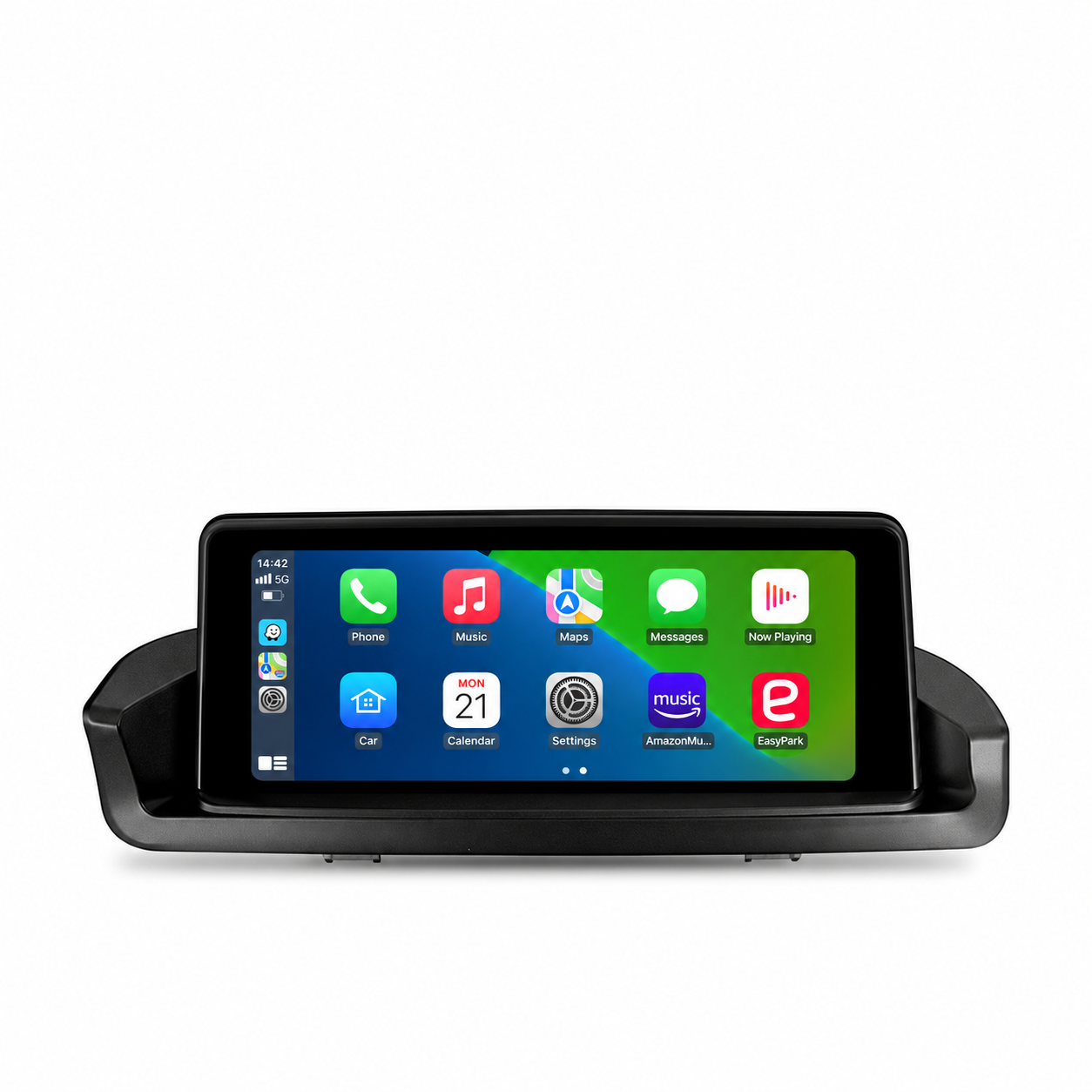 BMW E90 E91 E92 E93 CarPlay Android Auto ekranas automobiliams be originalaus ekrano