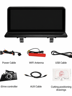All-black automotive screen kit overview