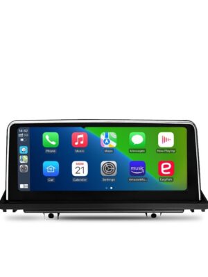 BMW X5, X6 E70 E71 Apple Carplay Android Auto HD liečiamas ekranas