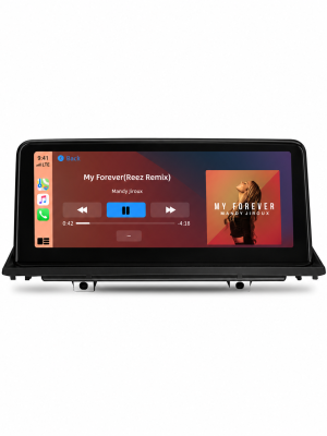 Black-Bezel CarPlay Screen with Mount