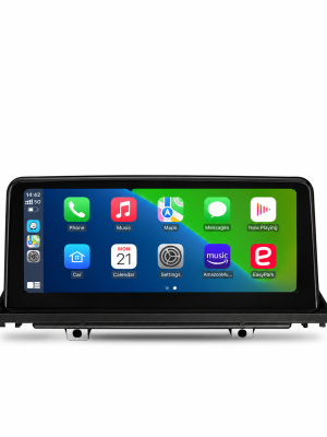BMW X5, X6 E70 E71 Apple Carplay Android Auto HD liečiamas ekranas
