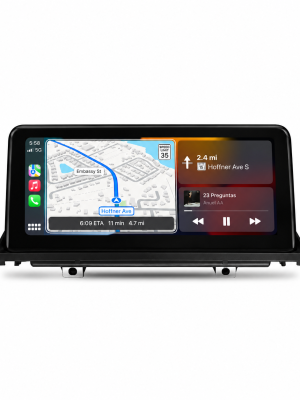 Glossy Black CarPlay Screen with Mount
