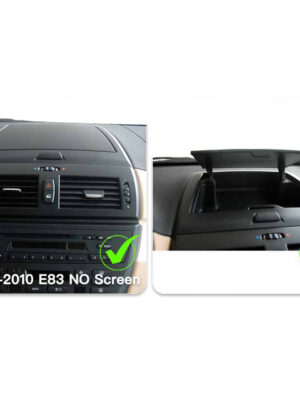 bmw e83 no screen