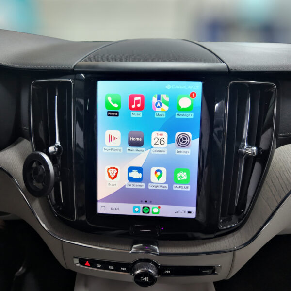 Volvo Apple Carplay Android Auto integracija skirta 9" colių ekranui