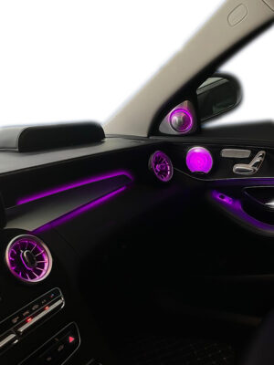 w205 ambient apsvietimas