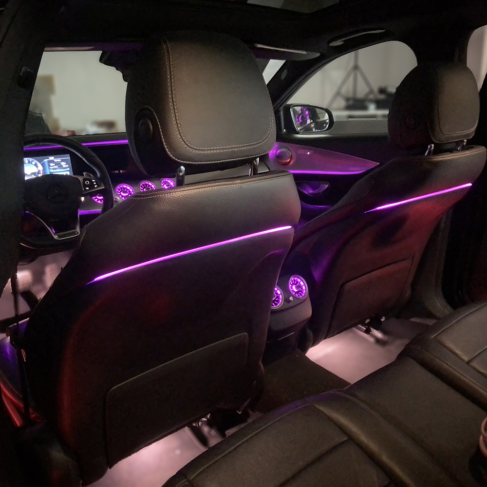 Mercedes C E Class W205 W213 LED Ambient light for Seat Back - Carplay.lt