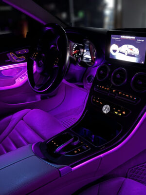 W205 ambient light interior picture no oem ambient