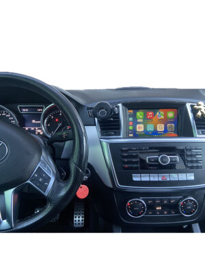 Mercedes NTG 4.5 Apple Carplay Android Auto MOST integracija su optine garso jungtimi