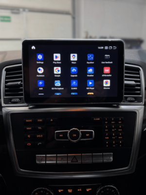 Mercedes ML Multimedia Head Unit Android menu