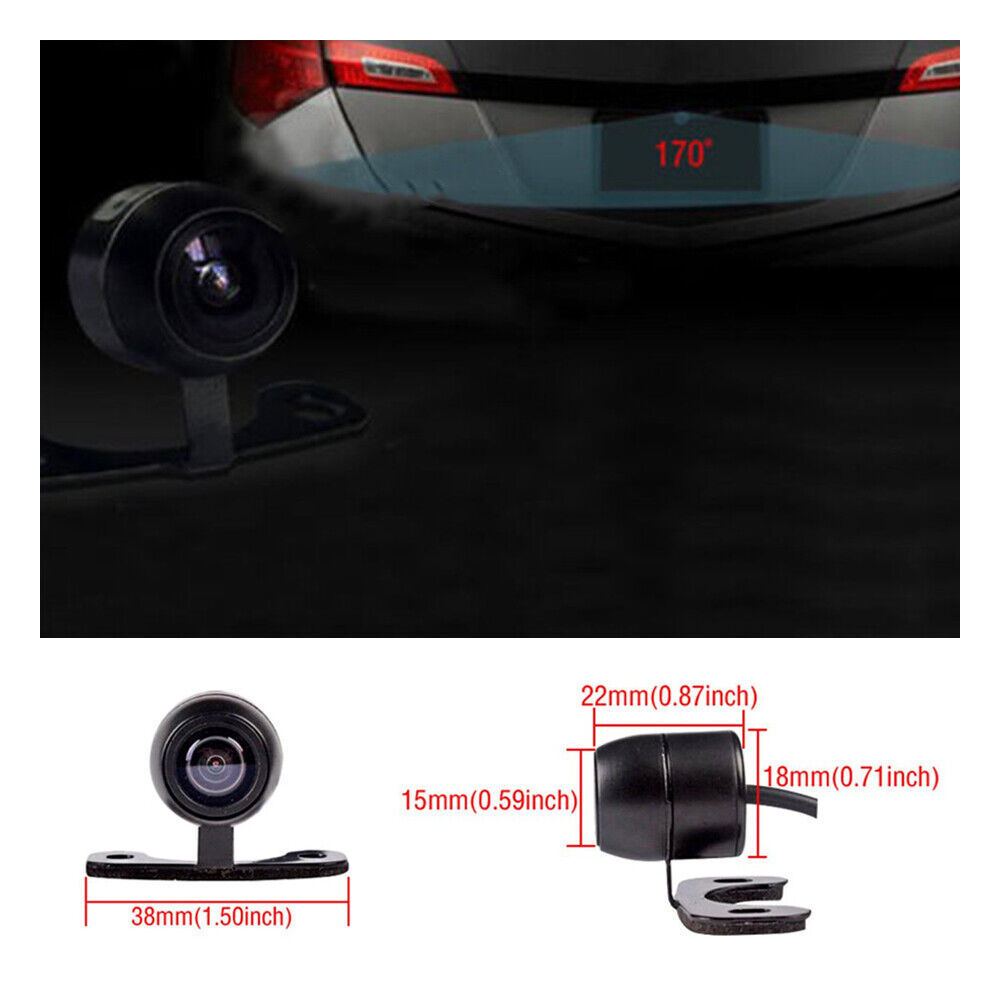 IP68 Wired Backup Camera For Pioneer Car Radios – Universal Fit, Rear View