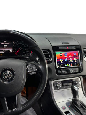 Volkswagen Touareg 2010 - 2017 Apple Carplay Android Auto modulis RNS850 RCD550 multimedijai