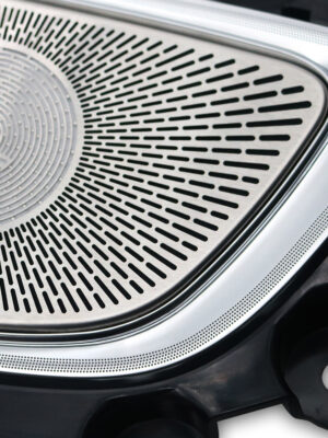 Close up Midrange speaker cover W206