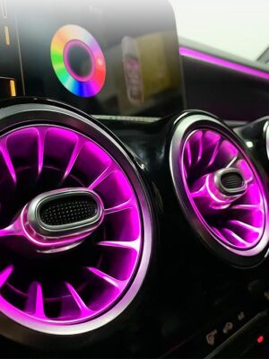 Mercedes Ambient Led Air Vents control
