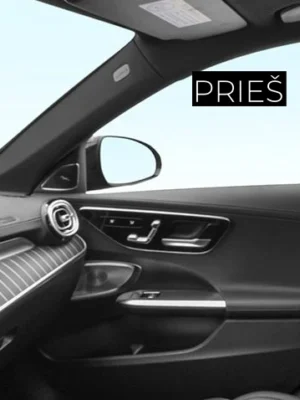 PRIEŠ montavimą led aukšų dažnių kolonėlės mercedes W206