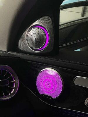 mercedes x253 in action with Led Ambient