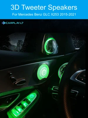 rotating tweeter speakers 3D