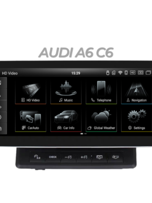 Audi A6 C6 multimedija android su apple carplay
