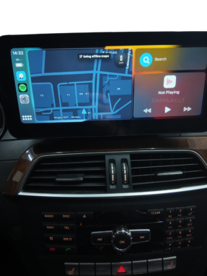 Mercedes Apple Carplay function