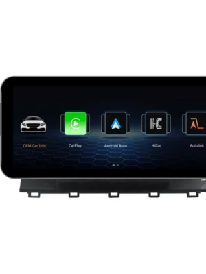 Mercedes GLK Apple Carplay Android Auto Liečiamas Ekranas 10.25" X204 2008-2015