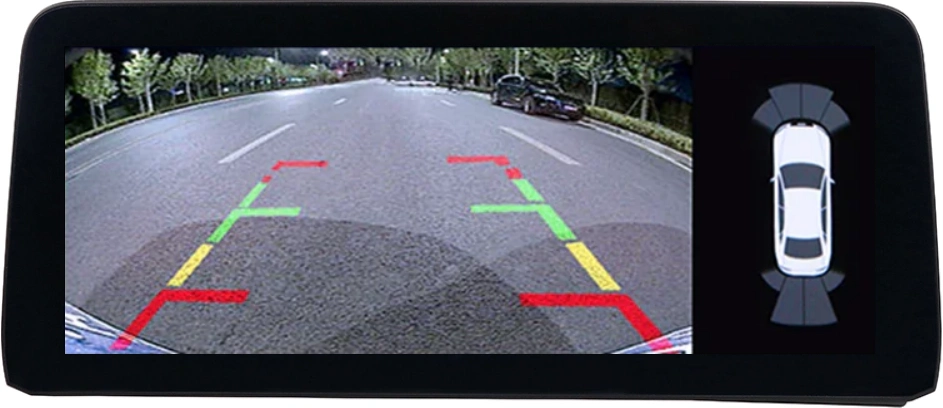 Parking cameras supported