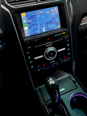 ford sync 2 waze originalioje multimedijoje
