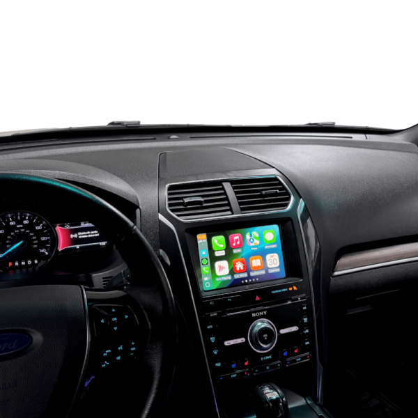 Ford carplay valdymas orginaliame ekrane