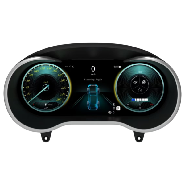 Mercedes digital dashboard cluster Speedometer