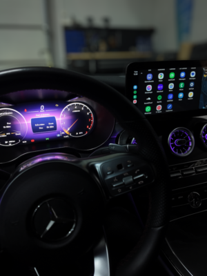 digital cluster pink dashboard