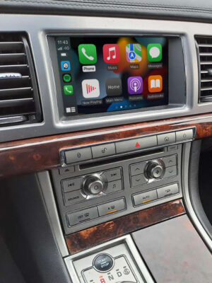 Jaguar XF XK 2008-2015 Apple Carplay Android Auto Integration with Optical sound connection