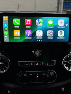 mercedes vito multimedija su carplay funkcija