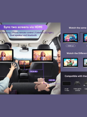 universal back seat multimedia screen