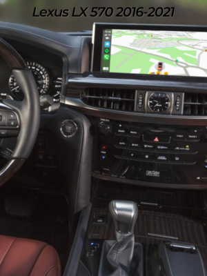 Navigation Waze in Lexus LX 2016