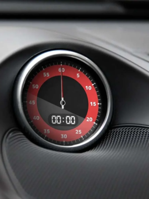 Porsche macan panamera cayenne lcd stopwatch (1)