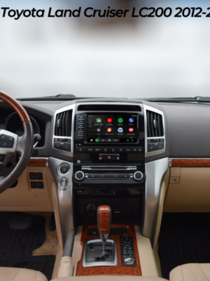 Toyota Land Cruiser su integruotu Android Auto nekeičiant originalaus ekrano