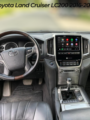 Toyota Land Cruiser 2016-2021 su Android Auto funkcija originaliame multimedijos ekrane