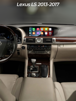 Lexus with Apple Carplay installed on the original head unit