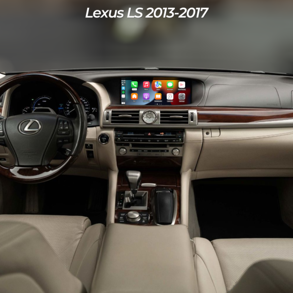 Lexus with Apple Carplay installed on the original head unit