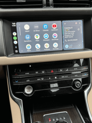 Jaguar Apple Carplay Android Auto Aktyvacija 2016 - 2021 XE XJ XD F-Pace X-Type